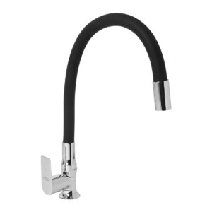 Swan Neck Pillar Cock Foam Flow with Flexible Spout (SF) - Mickey