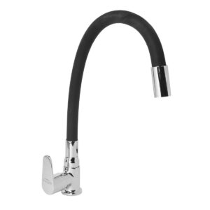 Swan Neck Pillar Cock Foam Flow with Flexible Spout (SF) - Amara