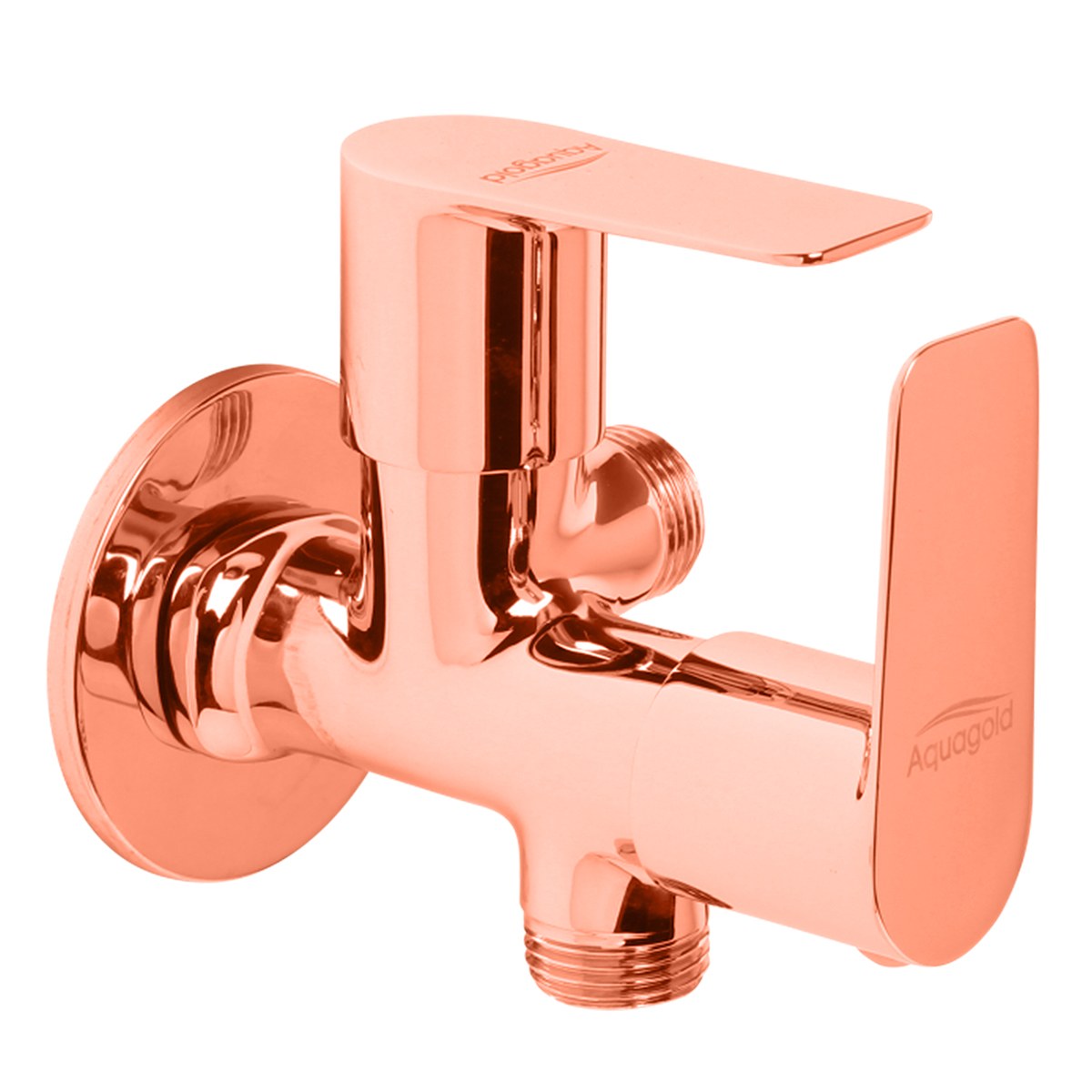 Two Way Angle Valve with Wall Flange - Vogue