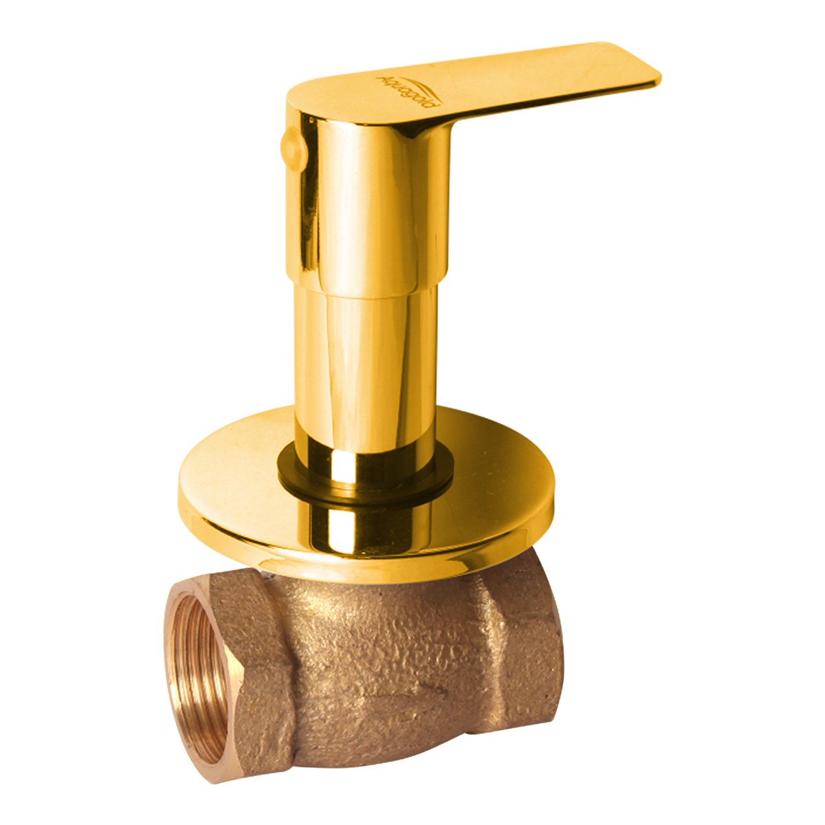 Flush Cock 25mm,1" with Sliding Wall Flange - Vogue