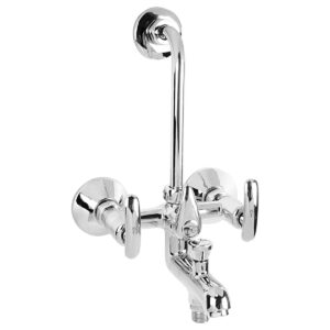 Wall Mixer 3-in-1 with Bend FOAM FLOW (with Cartridge System) - X-lent