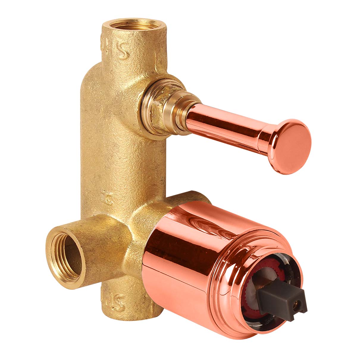 Concealed set for 2-Inlet High Flow Single Lever Divertor (40mm Cartridge) - Concealed Sets