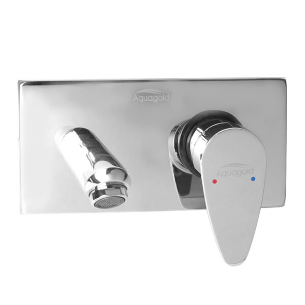 Exposed Set for Wall Mounted Basin Mixer (40mm Cartridge) - Amara