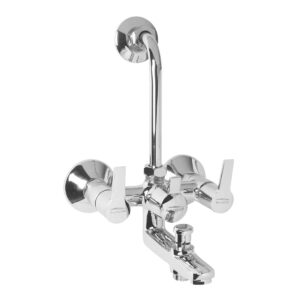 Wall Mixer 3-in-1 with Bend FOAM FLOW (with Cartridge System) - Elegant