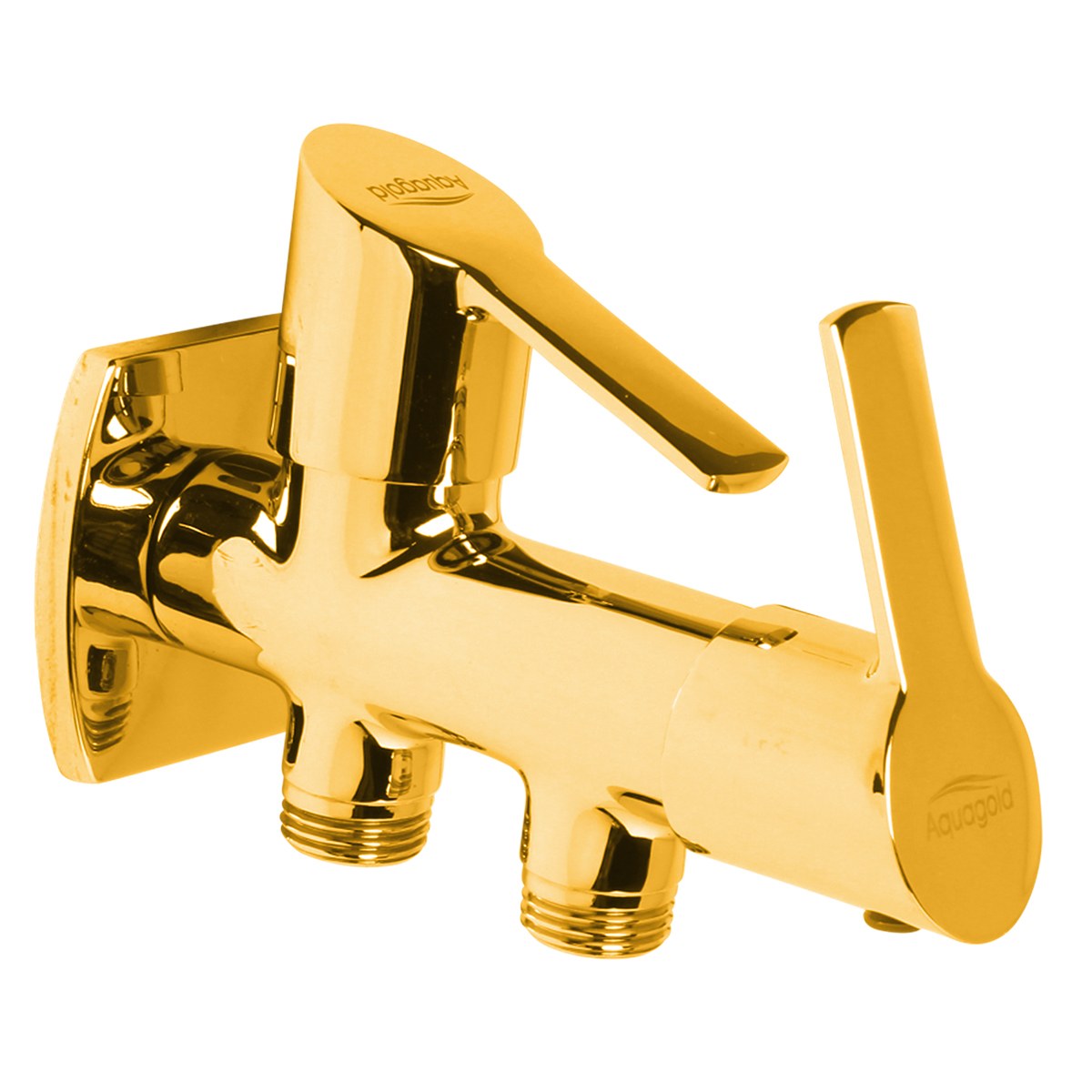 Two Way Angle Valve with Wall Flange - Elite