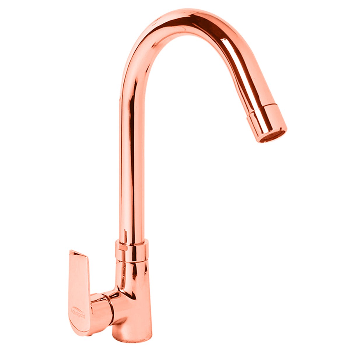 Swan Neck Pillar Cock with Base Flange (Uplift System) - Up-Lift Range
