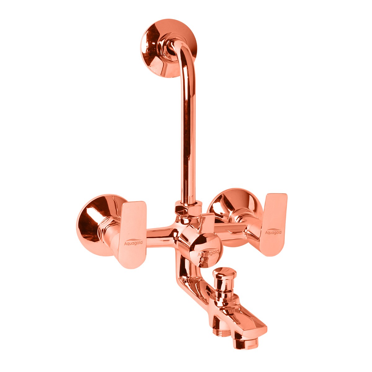 Wall Mixer 3-in-1 with Bend FOAM FLOW (with Cartridge System) - Vogue