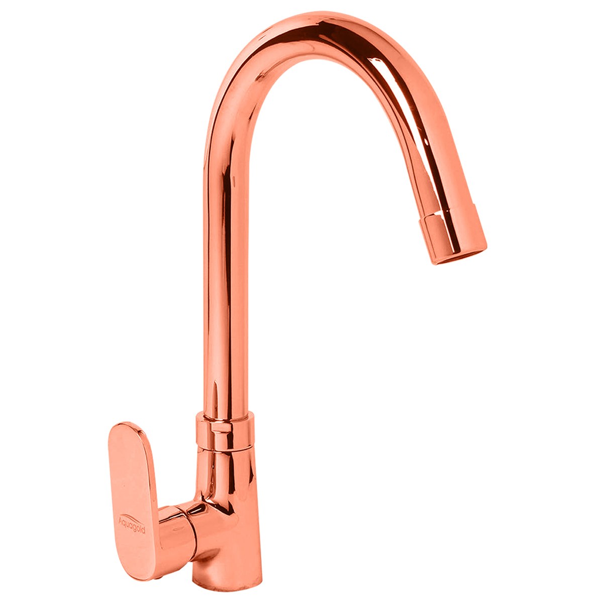 Swan Neck Pillar Cock with Base Flange (Uplift System) - Up-Lift Range