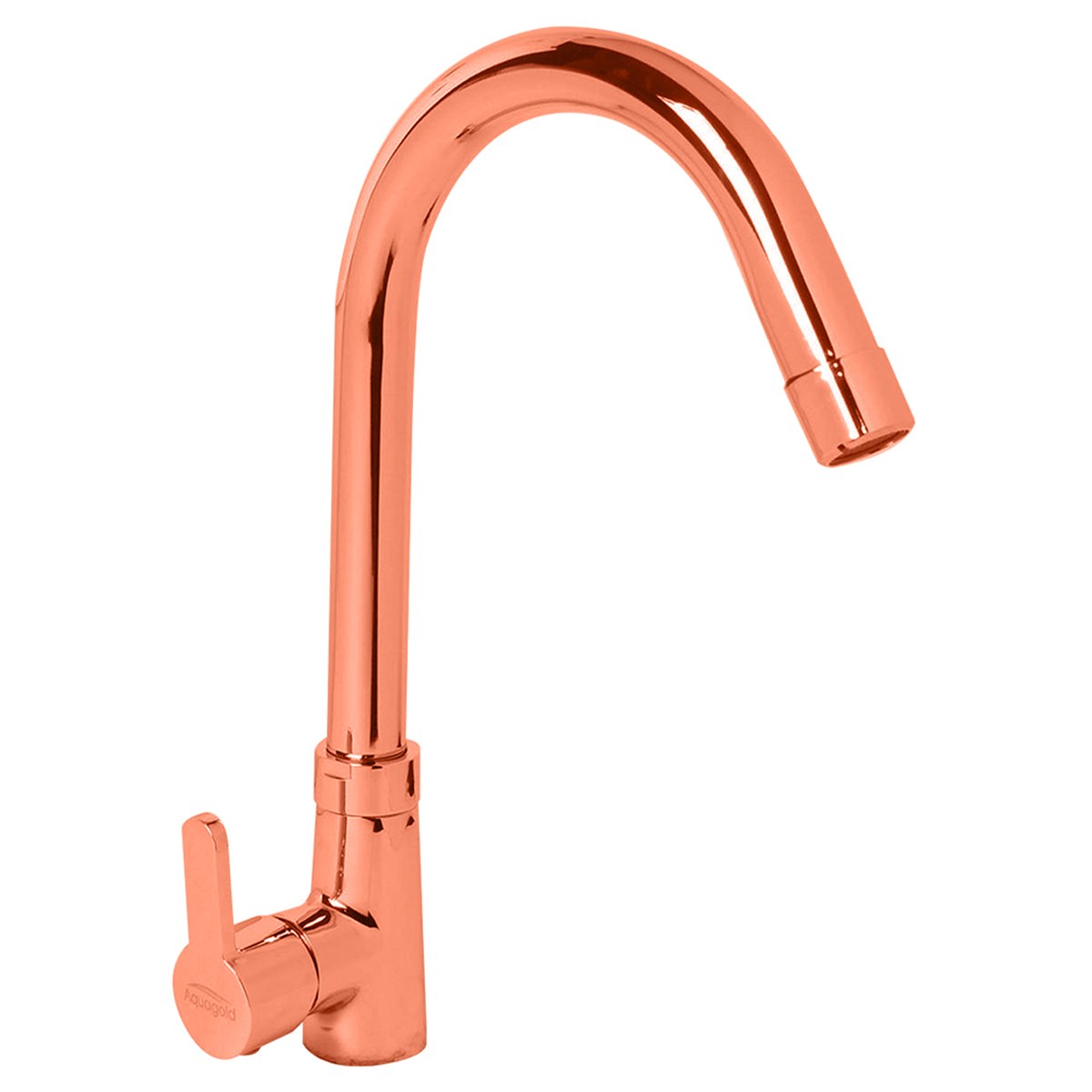 Swan Neck Pillar Cock with Base Flange (Uplift System) - Up-Lift Range