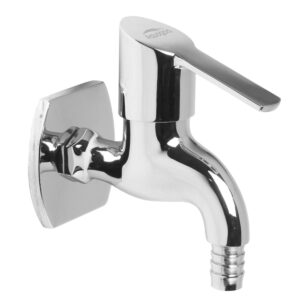 Nozzle Short Bib Cock with Wall Flange - Elite