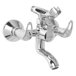 Wall Mixer 2-in-1 with Crutch/Bend FOAM FLOW (with Cartridge System) - Leeva