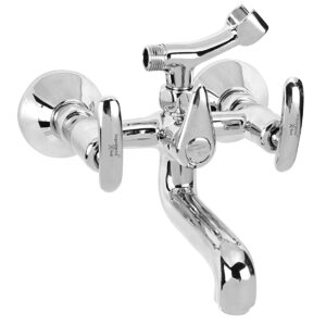 Wall Mixer 2-in-1 with Crutch/Bend FOAM FLOW (with Cartridge System) - X-lent