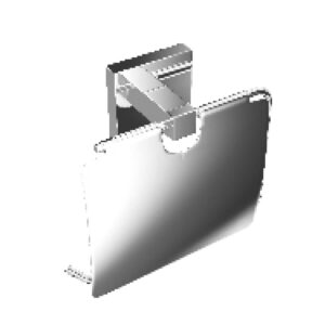 Toilet Paper Holder with Flap - CUBIX SS304