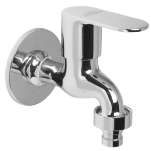Washing Machine Bib Cock with Wall Flange - Aura