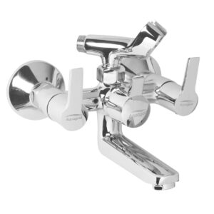 Wall Mixer 2-in-1 with Crutch/Bend FOAM FLOW (with Cartridge System) - Elegant