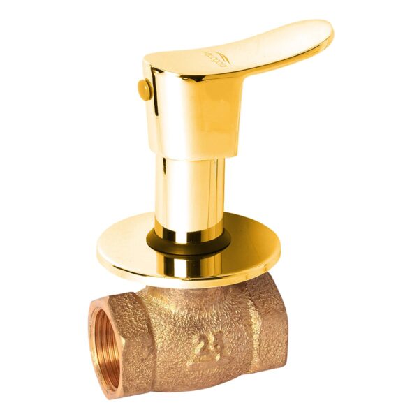 Flush Cock 25mm, 1" with Sliding Wall Flange - Noor