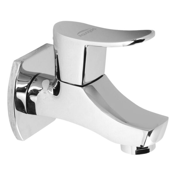 Short Bib Cock FOAM FLOW with Wall Flange - Noor