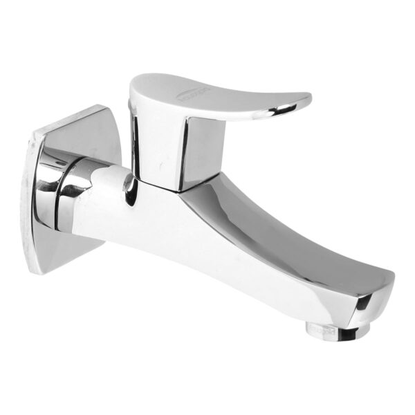 Long Nose Bib Cock FOAM FLOW with Wall Flange - Noor