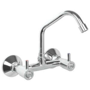 Sink Mixer FOAM FLOW (Double Bend Brass Spout) - X-tra