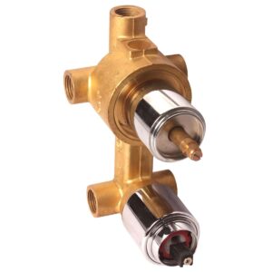 Concealed set for High Flow 3-Outlet Aquamix Divertor (5 Position Rotary Cartridge, Composite Body) - Concealed Sets