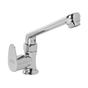 Swan Neck Pillar Cock Foam Flow (Brass Casted Spout) - Glow