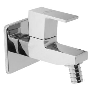 Nozzle Short Bib Cock with Wall Flange - Syra