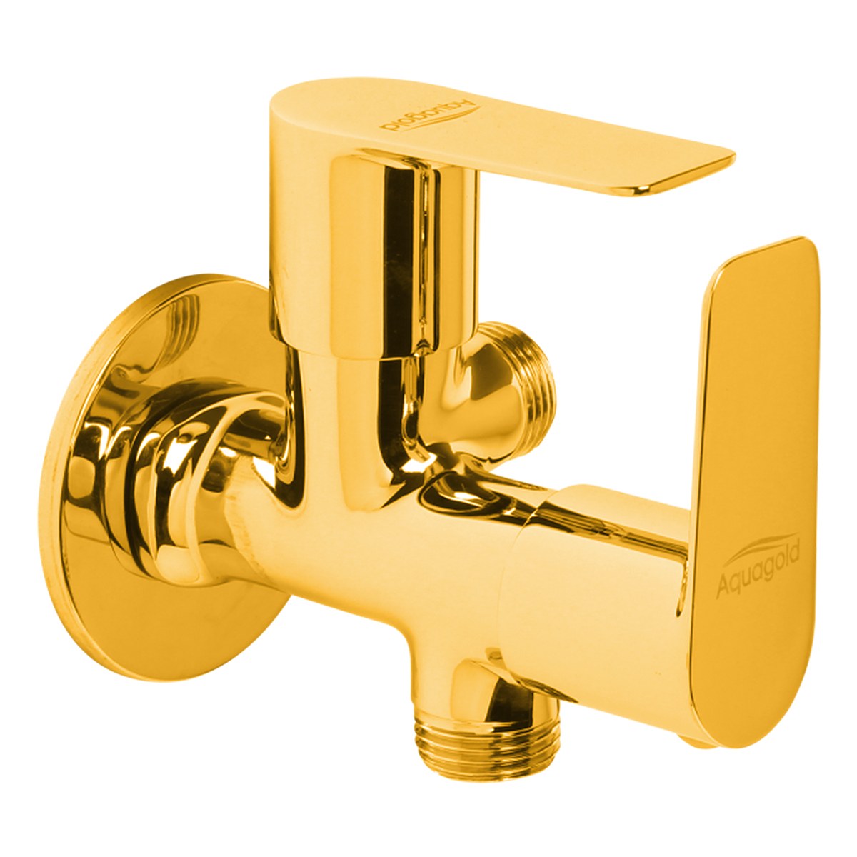 Two Way Angle Valve with Wall Flange - Vogue