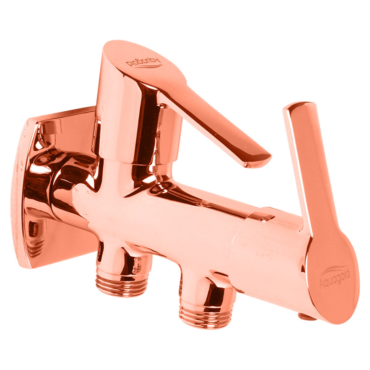 Two Way Angle Valve with Wall Flange - Elite