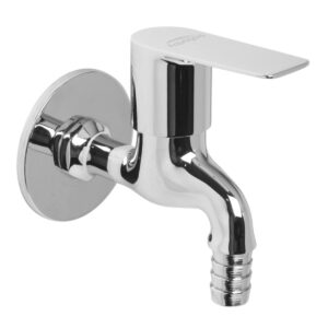 Nozzle Short Bib Cock with Wall Flange - Vogue