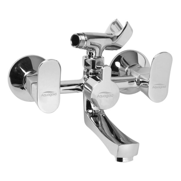 Wall Mixer 2-in-1 with Crutch/Bend FOAM FLOW (with Cartridge System) - Noor