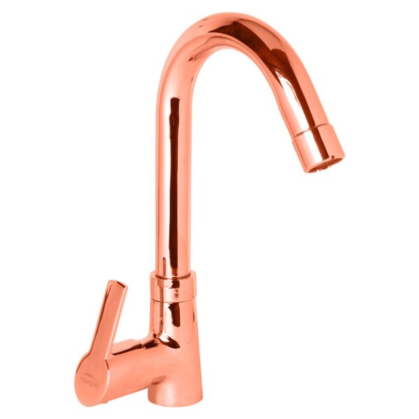 Swan Neck Pillar Cock C- Type Foam Flow with Base Flange - Elite