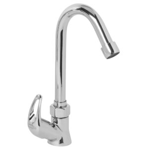 Swan Neck Pillar Cock FOAM FLOW - Leeva