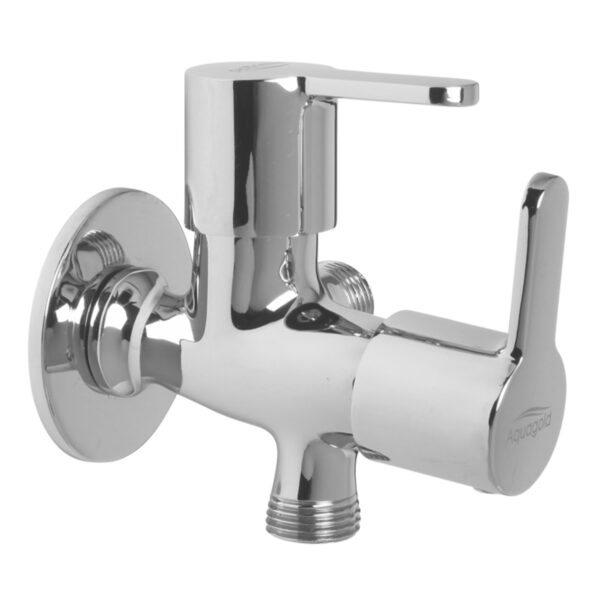 Two Way Angle Valve with Wall Flange - Divine