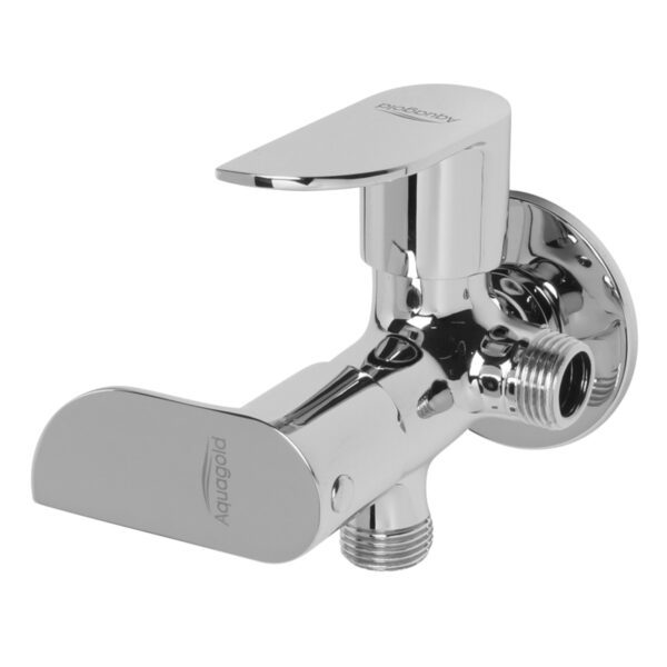 Two Way Angle Valve with Wall Flange - Exotic