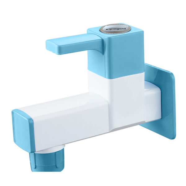 Short Bib Cock with Wall Flange - Ludo