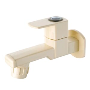 Short Bib Cock FOAM FLOW with Wall Flange - Diamond