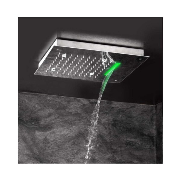 Ceiling Rain Shower 3 Functions (Rain, Mist & Waterfall) 003 - LED Showers