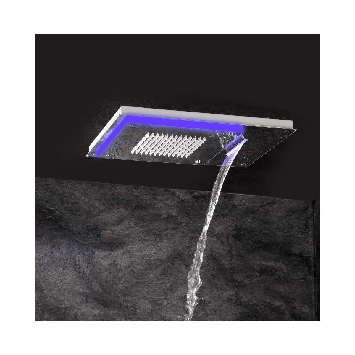 Ceiling Rain Shower 3 Functions (Rain, Mist & Waterfall) 004 - LED Showers