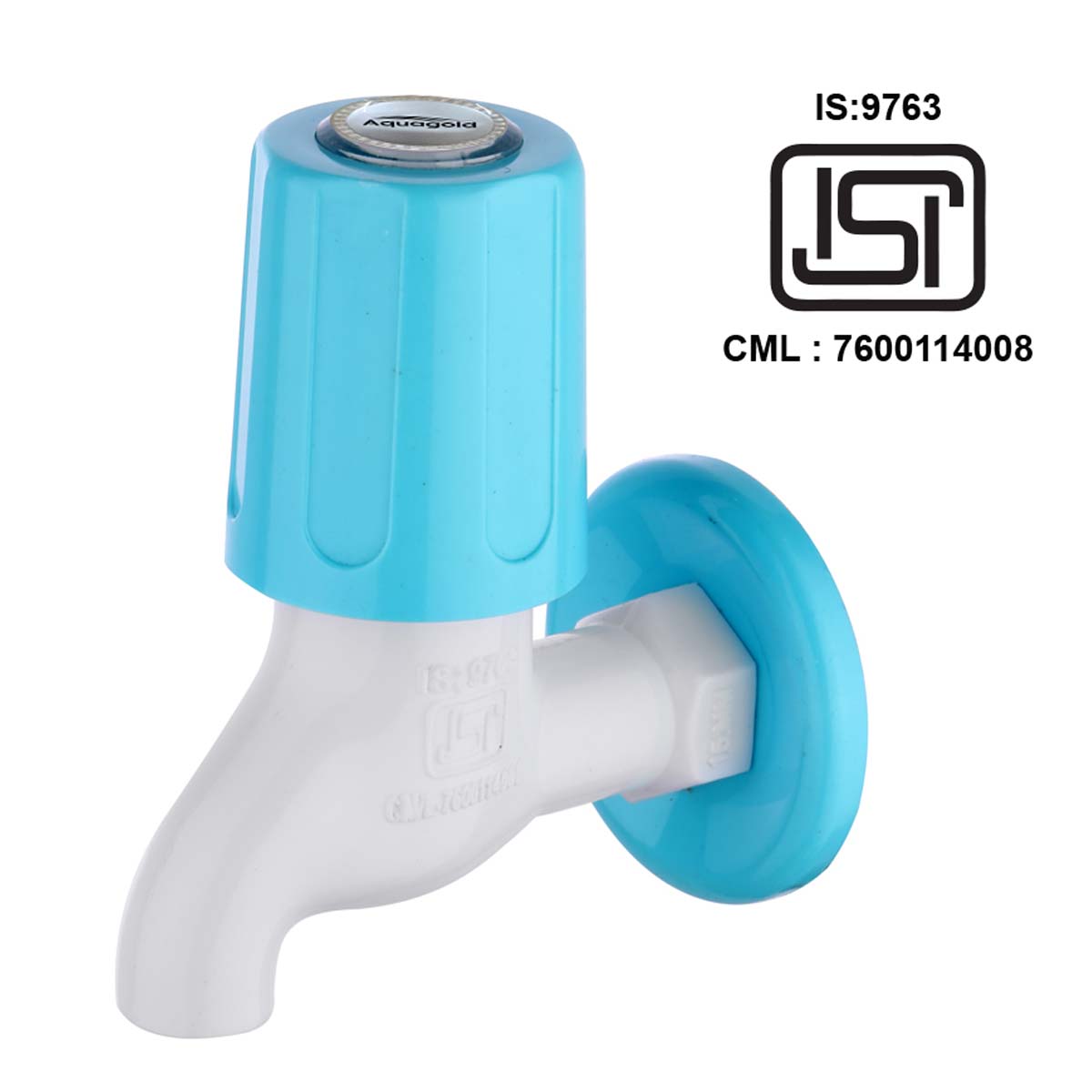 Short Bib Cock with Wall Flange - Standard