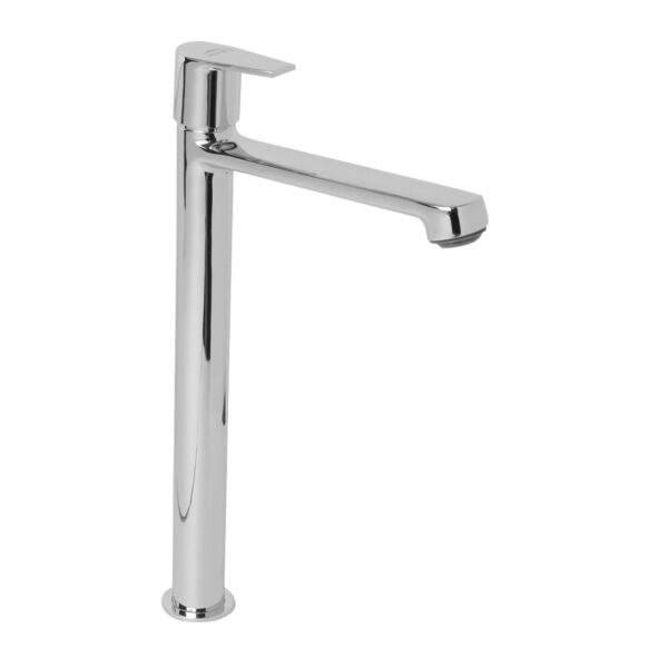 Basin Mixer Single Lever 12" FOAM FLOW with 600mm Long Braided Hoses - Icconic