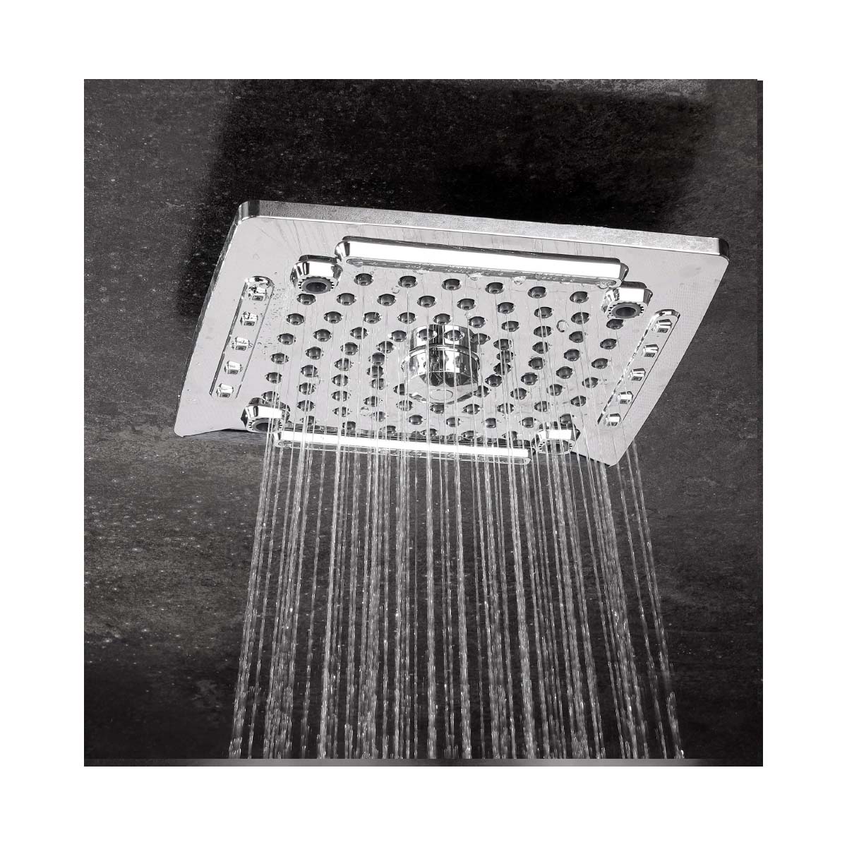 Wall & Ceiling Rain Shower 4 Functions (Rain, Mist, Curtain & Waterfall) 005 - LED Showers