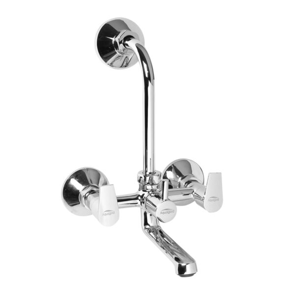 Wall Mixer 2-in-l with Crutch/Bend FOAM FLOW (with Cartridge System) - Icconic