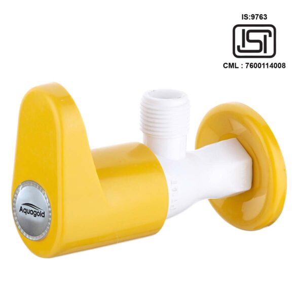 Angle Valve with Wall Flange - Smart