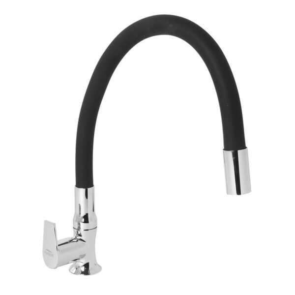 Swan Neck Pillar Cock Foam Flow with Flexible Spout (DF) - Icconic