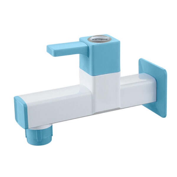 long Bib Cock with Wall Flange - Ludo