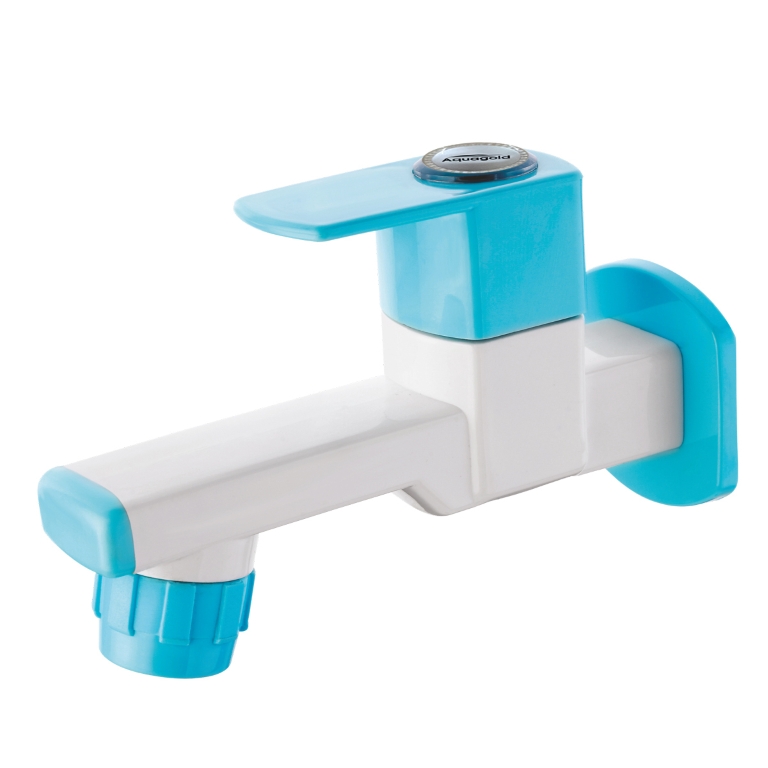 Short Bib Cock FOAM FLOW with Wall Flange - Diamond